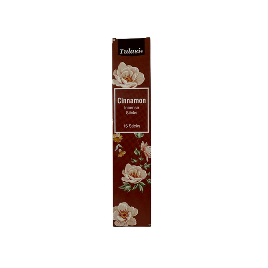 CINNAMON TULASI INCENSE STICKS 15 PACK