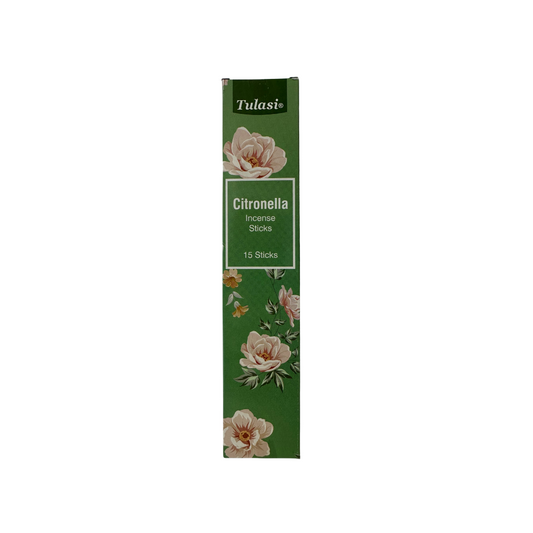 CITRONELLA TULASI INCENSE STICKS 15 PACK