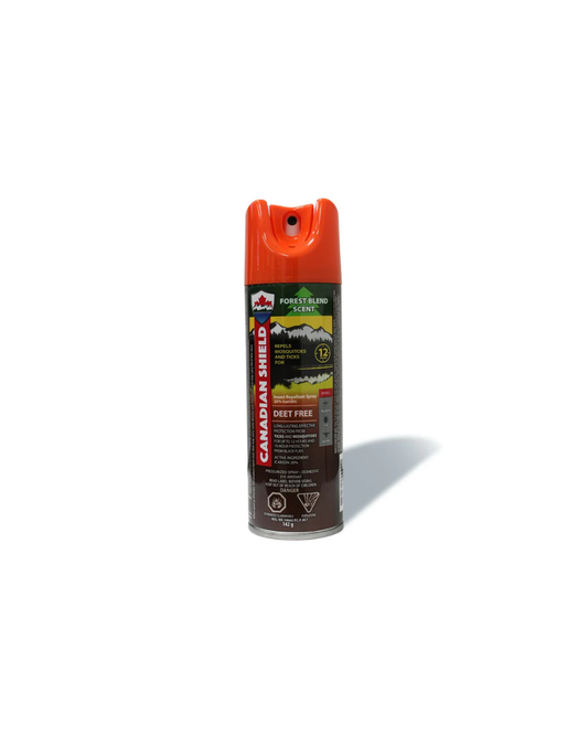CANADIAN SHIELD DEET FREE FOREST BLEND CEDAR OIL REPELLENT AEROSOL 142G
