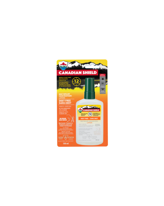 CANADIAN SHIELD DEET FREE INSECT REPELLENT LOTION 100ML