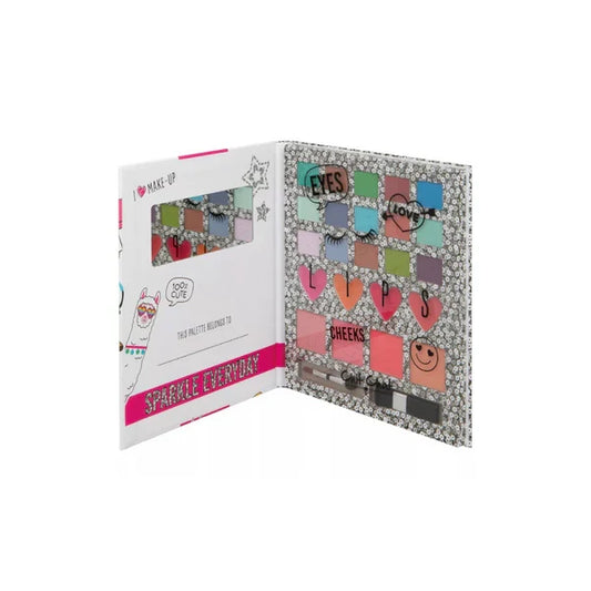 Girls Teenager Chit Chat Colour Book Makeup Palette Gift Set ( MADE IN UK)