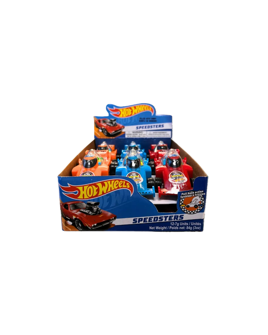 Hotwheels speedsters filled with Candy