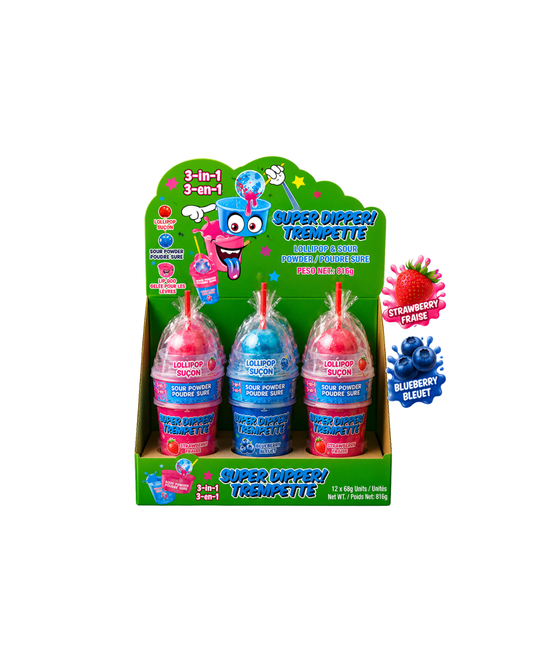 SUPER DIPPER 3 IN 1 LOLLIPOP