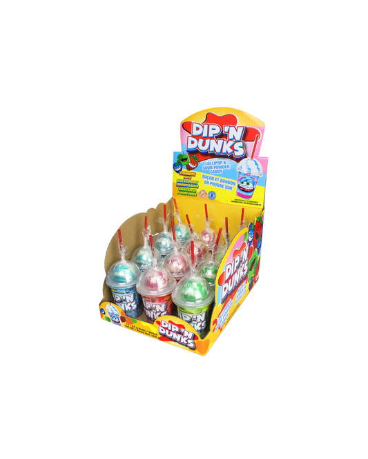 DIP N' DUNK LOLLIPOP & SOUR POWDER CANDY