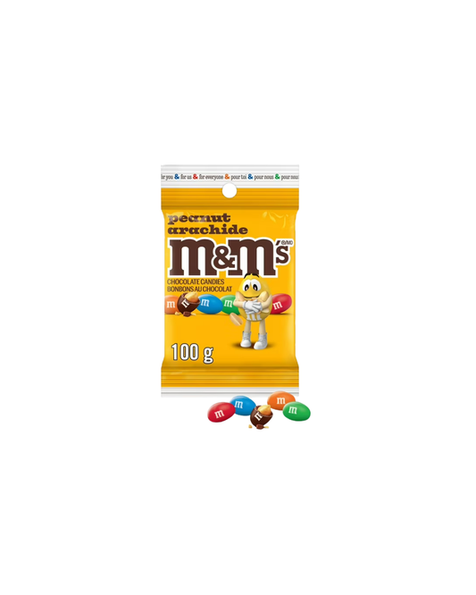 M & M Chocolate 100G Classic  Yellow Package