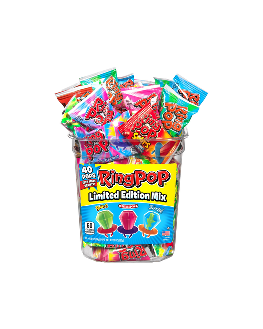 Ring Pop Variety Pack, 40 pk., 560 Grams