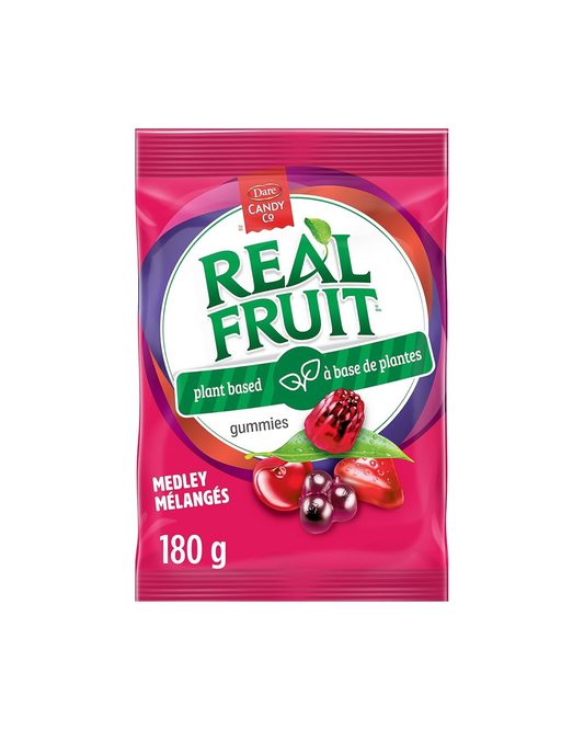 DARE REAL FRUIT GUMMIES 180G PLANT BASED