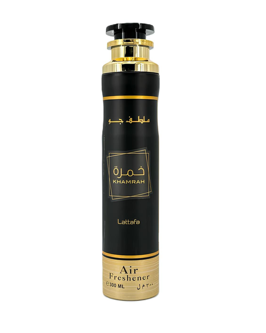 Lattafa Khamrah – Gourmand, Spicy, Sweet, Amber – Air Freshener, 10.1 Ounce / 300 ml