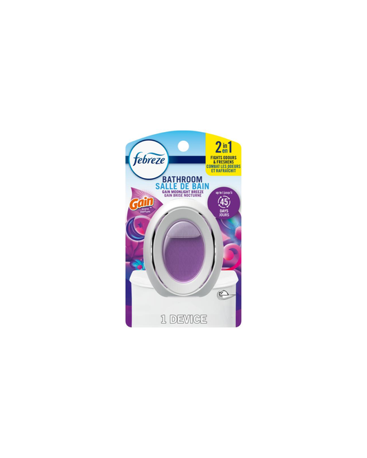 Febreze Bathroom Air Freshener, Odor-Fighting, Lavender Scent, 1ct